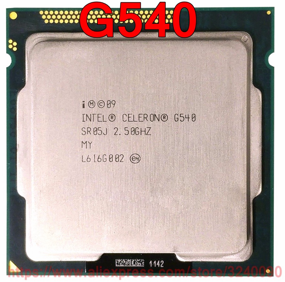   CPU  G540 SR05J μ, 2.50GHz..